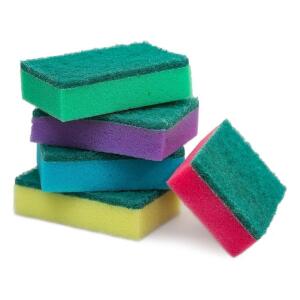 Губка для посуды ТЕХТОР Maxi 95х65х30 (5шт/уп)