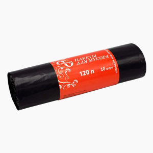 Пакет для мусора 120л 70х110 45мкм (10шт/рул)