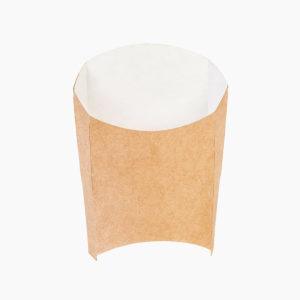 Упаковка для картофеля фри 68х111х111мм размер М Крафт