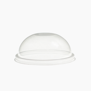 Крышка к шейкеру купольная без отверстия d-95мм прозр. (50шт/уп)