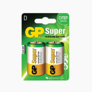 Батарейки GP D/LR20 (2шт/уп)