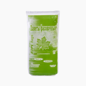 Пакет фасовочный ПНД 10+8х27