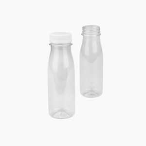 Бутылка пластиковая 0,25л d-38мм круглая + крышка (100шт/уп)